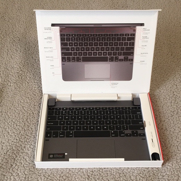 Brydge Pro+ Wireless Keyboard 12.9” iPad Pro - Picture 3 of 4